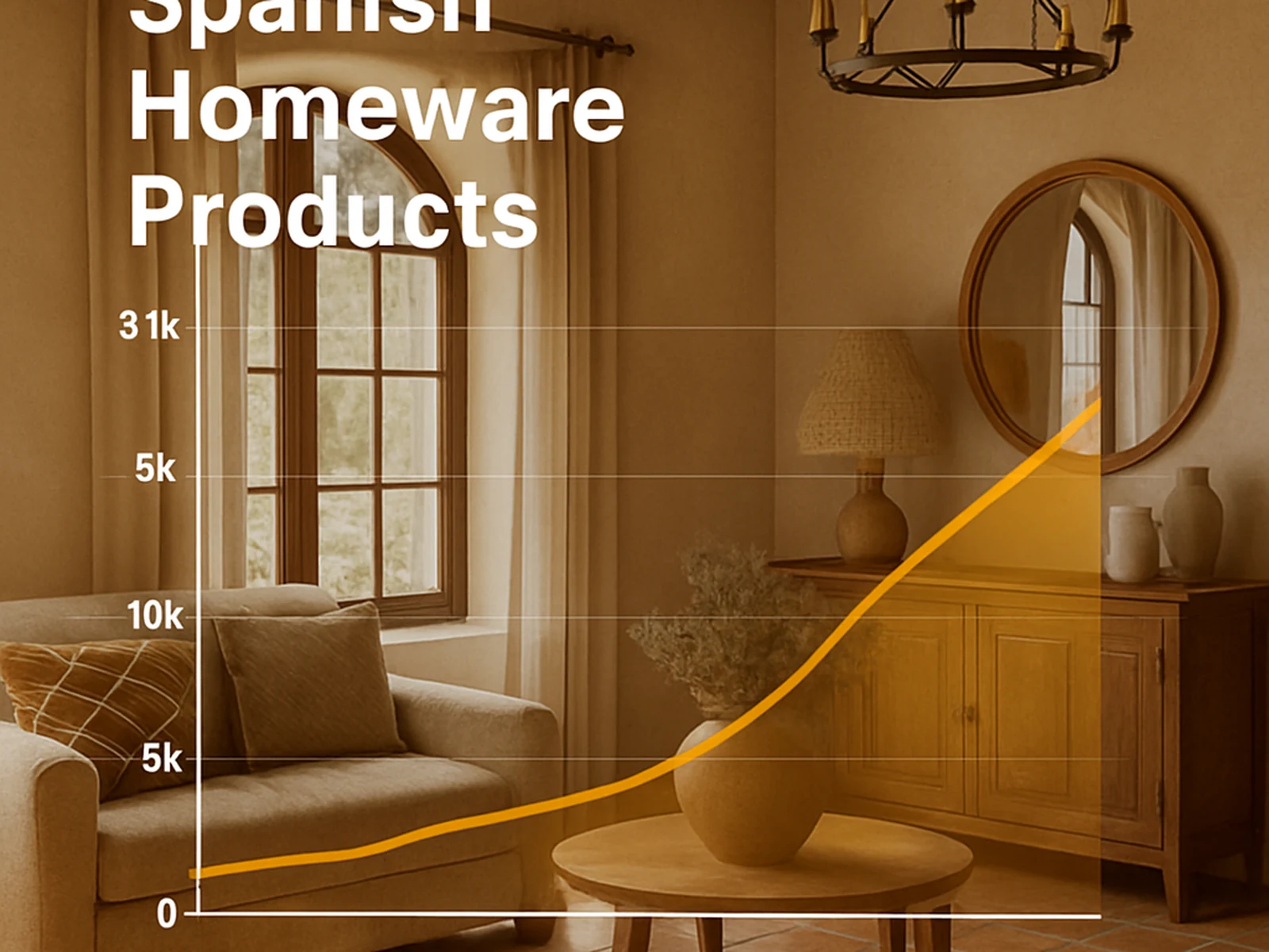 Malaga online furniture store: 0 to 31k monthly sessions